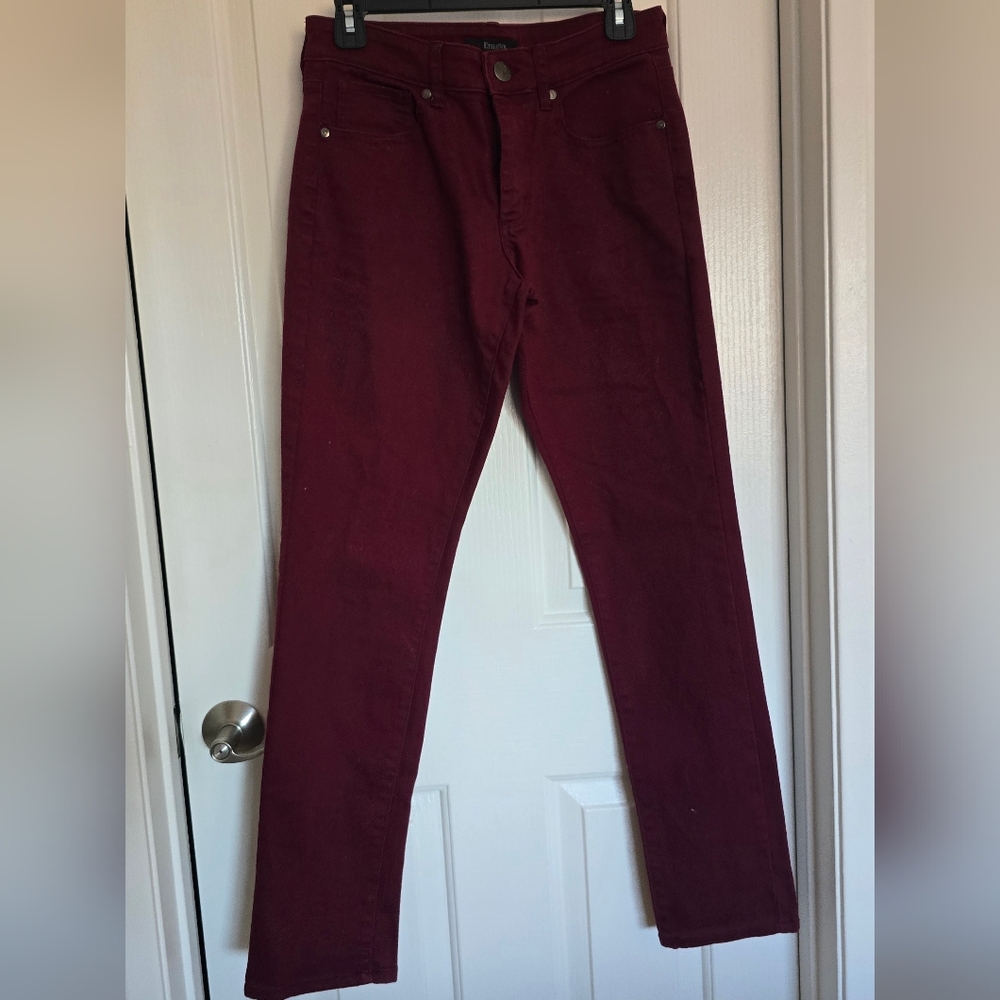 Men's Burgundy Pants